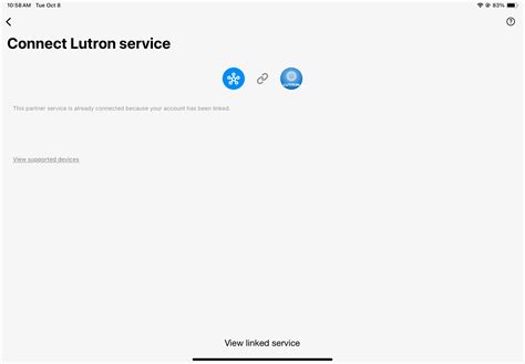 my lutron account.